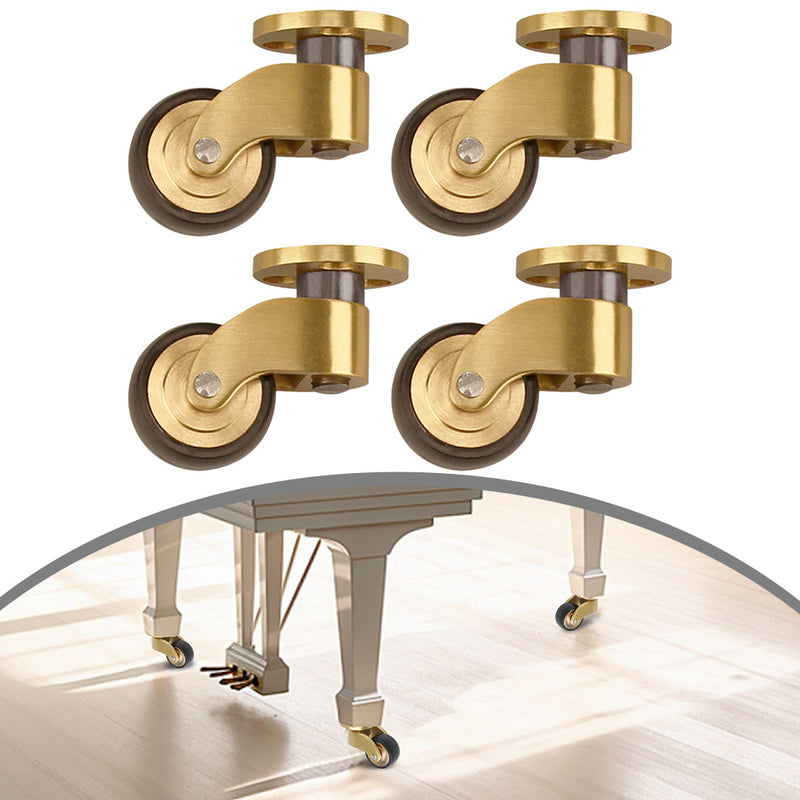 Set 3 360 ° Ruedas Rigidas Livianas