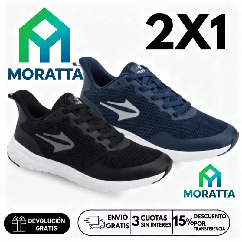 2x1 Zapatillas Ergo Topper Running | Pré Black Day